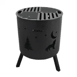 NURGAZ ORMAN ŞÖMİNESİ IZGARALI