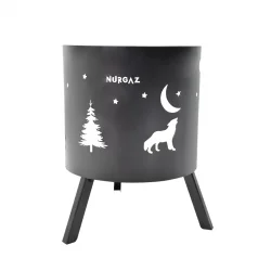 NURGAZ ORMAN ŞÖMİNESİ IZGARALI