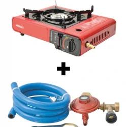Nurgaz Portatif Ocak Hortum Dedantör Set