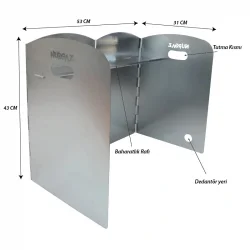 Nurgaz Portatif Ocak Rüzgarlığı