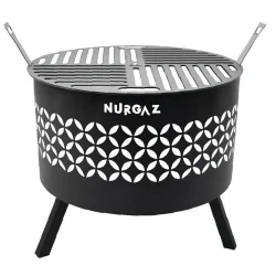 NURGAZ YILDIZ GEYİK ŞÖMİNE IZGARASI