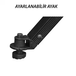 Odin Kamp Masası + 4 Lüx Sandalye Set