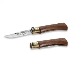 Old Bear 19 Cm Carbon Ceviz Ahşap Sap 7 1/2m Çakı