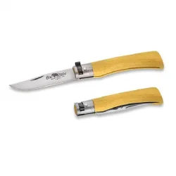 Old Bear 19 Cm Lamine Sarı Ahşap 7 1/2 M Çakı