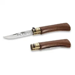 Old Bear 21 Cm Ceviz Ahşap Sap 8 1/4 L Çakı