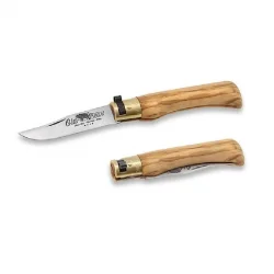 Old Bear 21 Cm Zeytin Ahsap Sap 8 1/4 L Caki