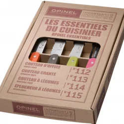Opinel 4 Lu Renkli Bıçak Seti (001452)
