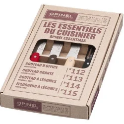Opinel 4 Lu Renkli Bıçak Seti (001626)