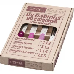 Opinel 4 Lu Renkli Bıçak Seti (001736)