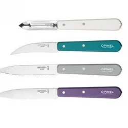 Opinel 4 Lu Renkli Bıçak Seti (001939)