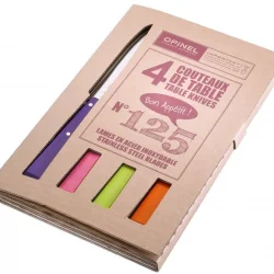 Opinel 4 Lu Renkli Sofra Bıçak Seti (001532)