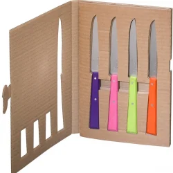 Opinel 4 Lu Renkli Sofra Bıçak Seti (001532)