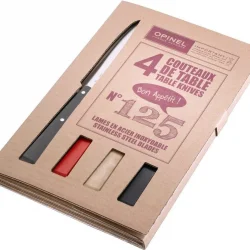 Opinel 4 Lu Renkli Sofra Bıçak Seti (001534)