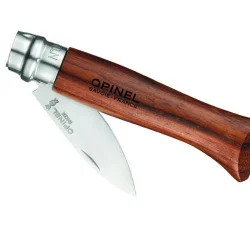 Opinel Inox Bubinga Saplı 9 No Midye Çakısı