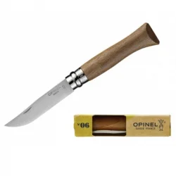 Opinel Inox Ceviz Saplı 6 No Çakı (002025)