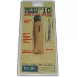 Opinel Inox Kayin Saplı 10 No Çakı Ambalaj