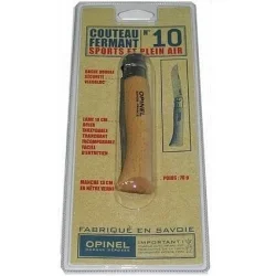 Opinel Inox Kayin Saplı 10 No Çakı Ambalaj
