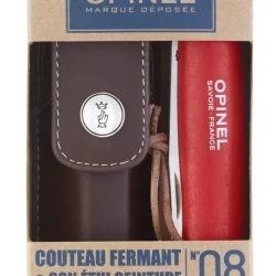 Opinel Inox Kırmızı Sap 8 No Çakı (001890)