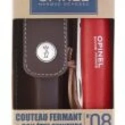 Opinel Inox Kırmızı Sap 8 No Çakı (001890)