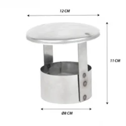 Paslanmaz Baca Şapkası