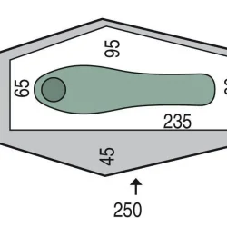 Pinguin Echo1 1 Kişilik Çadır