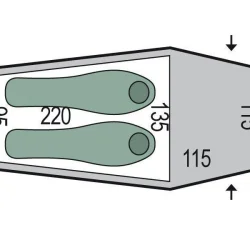 Pinguin Summit2 2 Kişilik Çadır