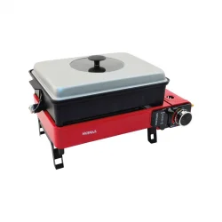 PORTATİF GAZLI BARBEKÜ VE PİŞİRME SETİ