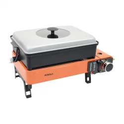 PORTATİF GAZLI BARBEKÜ VE PİŞİRME SETİ