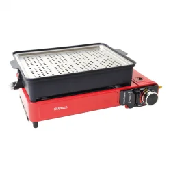 PORTATİF GAZLI BARBEKÜ VE PİŞİRME SETİ