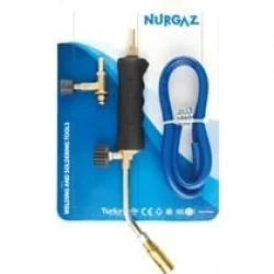 Propan Tav Ve Kaynak Seti 17 Mm Başlıklı Hortum Kelepçe Musluk Dahil