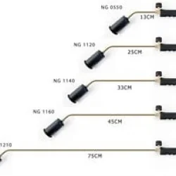 Propan Tav Ve Kaynak Takimi 57 Mm Metal Başlıklı 75 Cm Boyun