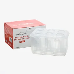 RAKI BARDAĞI TAŞIMA KUTUSU