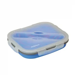 SİLİKON KATLANABİLİR TEK GÖZLÜ YEMEK SETİ