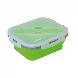 SİLİKON KATLANABİLİR TEK GÖZLÜ YEMEK SETİ