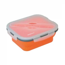 SİLİKON KATLANABİLİR TEK GÖZLÜ YEMEK SETİ