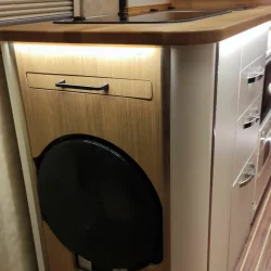 FİX Mini Me Çamaşır Makinesi Karavan ve Tekne Çamaşır Makinesi Siyah