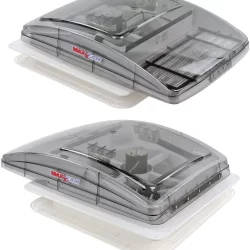 Maxxfan Deluxe 12V Uyku Kliması, Fanlı Heki Smoke