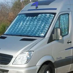 GES Mercedes Sprinter 2006-2018 Ön ve Yan Cam İç Termal Güneşlik Seti