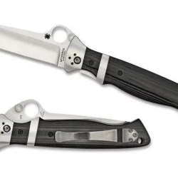 Spyderco C149gp Vallotton Sub-hilt Caki