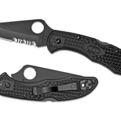 Spyderco Delica Plain Caki