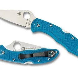 Spyderco Nleomf Delica Flat Caki