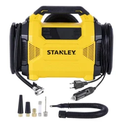 STANLEY SXIF3501 12Volt/220Volt 150 PSI Dijital Basınç Göstergeli Lastik & Yatak Şişirme Pompası + Led Lamba