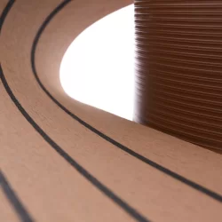 Suni Pvc Tik  Güverte Kaplamaları 25000mm x 190mm x 5mm