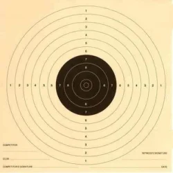 Tabanca Hedef Kagidi