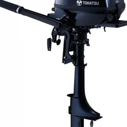 TOHATSU MFS 3.5 BL 3.5 HP Uzun Şaft Manuel 4 Zamanlı Dıştan Takma Deniz Motoru