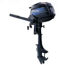 TOHATSU MFS 3.5 BS 3.5 HP Kısa Şaft Manuel 4 Zamanlı Dıştan Takma Deniz Motoru