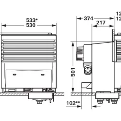 Truma S5004 Tek Fanlı Karavan Isıtıcı