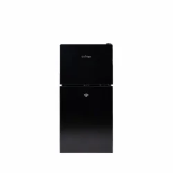 U-Frigo 108 Lt Limited Edition 12/24v Kompresörlü Buzdolabı Temperli Cam Kapak Siyah
