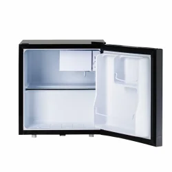 U-Frigo 50 Lt Limited Edition 12/24v Kompresörlü Buzdolabı Temperli Cam Kapak Siyah