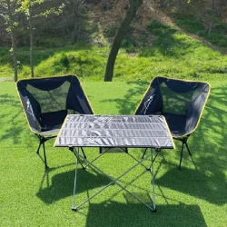 Ultralight Masa + 2 Pratik Sandalye Set